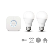 Philips Hue E27 Beyaz Akıllı Başlangıç Seti 2'li - 929001137001