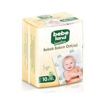 Bebeland Bebek Bakım Örtüsü 10 Lu