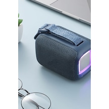 Taşınabilir Kablosuz Bluetooth Hoparlör Tf Usb Fm Aux Ile Led Işık Süper Bass 339