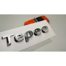 Peugeot Partner Uyumlu Tepee Bagaj Krom Abs 3m 3d Yazı Logo Amblem