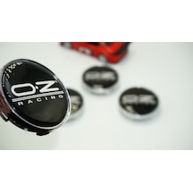 Oz Racing Jant Göbeği Kapak Seti 60mm Beyaz Gümüş
