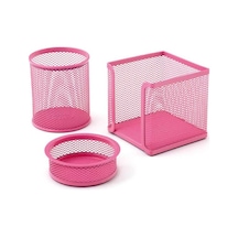 Mas Perfore Üçlü Set (Pembe)  0505