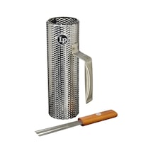 Latin Percussion Lp303 Mini Merengue Guira, Kazıyıcı İle Açık Gri