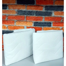 Livdora Kapitoneli 6lı Pamuklu Yastık Alezi, Koruyucu 50x70