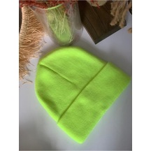 Neon Yeşil Bere Neon Yeşil