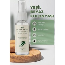 Bursa Şehir Kolonyaları Yeşil Beyaz Eau De Cologne 80 , 45 Ml