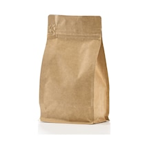 Packtory Flat Bottom Kraft Alüminyum Önden Kilitli Ambalaj 11,5X21,5+4 cm.250 Gr.-50 Adet