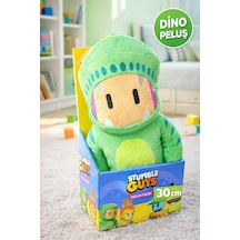 Stumble Guys Dino Peluş Oyuncak Yeşil Sevimli Karakter, Yumuşak Lisanslı Peluş Diğer