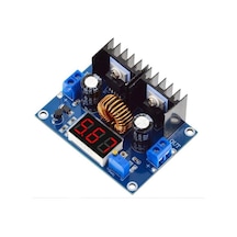 Robotiko-Xl4016 Voltmetreli Ayarlanabilir Voltaj Düşürücü Regülatör 8A