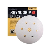 İndasa Disk Zımpara Kuru P360 150mm 7 Delikli Yuvarlak Cırtlı 1 Adet