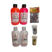 Slime Slaym Yapma Seti 250Ml 4 Adet + Toz Sim 2 Adet + Köpük N11.150