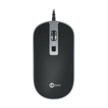 Lecoo Ms104 Usb Kablolu 1600dpı 4 Tuşlu Pc, Mac, Dizüstü Bilgisayar İle Uyumlu Optik Mouse Ms104