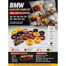 Bmw E30 E34 E36 E39 E46 Enjektör Tamir Kiti M43 M50 M52 M54 Bosch Tip Benzinli 6 Adet 0