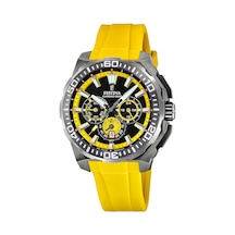 Festina F20725/1 Chrono Bike Quartz Silikon Sarı 20 Atm 46 Mm Erkek Kol Saati