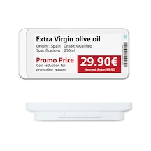 Sones 2.1 İnç E-mürekkep Ekranlı Bluetooth Akıllı Elektronik Etiketler Özel Metin/resim/qr Kodu/barkod Desteği Diğer