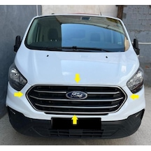 Ford Custom Krom Ön Panjur+Çerçeve 8 parça 2018 ve üzeri P.Çelik
