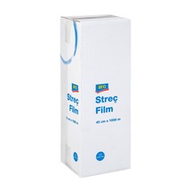 Aro Kutusuz Pvc Streç Film 7,5 Micron 45cm X 1000m Endüstriyel 2'li Ekonomik Paket - 2 Adet Tarı