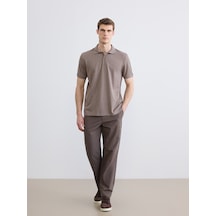 Lcwaıkıkı Classic Kahverengi Rahat Kalıp Erkek Chino Pantolon