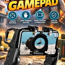 Dört Parmak Destekli Mobil Gamepad Tetikli Oyun Kontrolcüsü Ergonomik Ve Hassas Kontrol