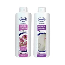 Ersağ Genel Temizleyici Hoş Kokulu + Banyo Wc Temizleyici 2 x 1 L