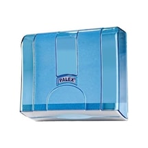 Standart Z Katlı Kağıt Havlu Dispenseri Şeffaf Mavi 3570-1