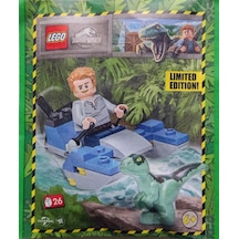 Lego Jurassic World 122331 Owen With Swamp Speeder And Raptor