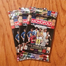 Prizm Monopoly Dünya Kupası X3 Adet Lisanslı Oyun Paketi Toplam X12 Adet Oyun Kartı
