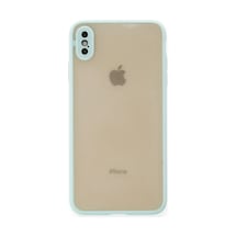 Apple iPhone Uyumlu X Kılıf Montreal Silikon Kapak - Turkuaz Bz8683140207281