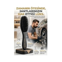Mey İthalat Jant Temizlik Fırçası Hassas Jant Temizleme Fırçası Ahşap Saplı 722170