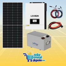 Solar Enerji Deposu 2000w Karavan Lityum Güneş Enerjisi Paketi Hafif, Dayanıklı Ve Uzun Ömürlü