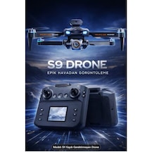 S9 4k Kamera Drone Uzaktan Kumandalı Mini Quadcopter Çocuklar İçin Uygun, Katlanabilir, Rc Drone