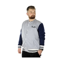 Mode Xl Büyük Beden Erkek Kolej Mont Süper 22614 Grimelanj 001