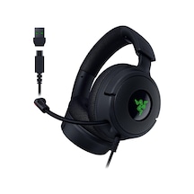Kraken V4 X - Kablolu Pc Oyun Kulaklığı Triforce 40mm Sürücüler, Geri Çekilebilir Kardioid Mikrofon, 7.1 Surroun