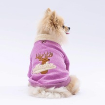 Pawstar Pembe Alaska Kedi Köpek Sweat- Kedi Köpek Kıyafeti