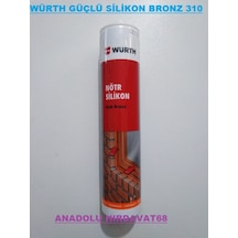 Würth Bronz Renk Silikon Güçlü Silikon Açık Bronz Renk 310 Ml Bronz