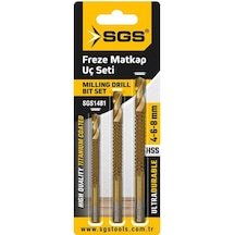 Sgs Freze Matkap Uç Seti 4-6-8 Mm Sgs1481