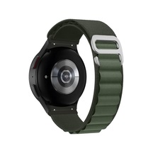 Samsung Galaxy Watch 7/6/5/4/fe Serisi 40mm/44mm Watch 6/4 Classic 47mm/43mm/42mm Samsung Watch 5 Pro 45mm İçin Hafif Ve Yumuşak 20mm Kavisli Alpine Loop Kumaş Kordon Diğer