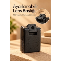 Hareket Algılayan Wifi Güvenlik Kamerası Ayarlanabilir Başlıklı