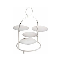 Alula Standlı Kek Servislik 30x27,5x32,5 Cm Açık Bej