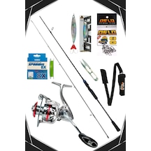 Oslo Prime 3000 Oslo Legend 240cm 7-40gr 8 Örgü Spin Olta Seti