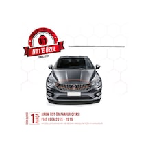 intakrom Fiat Egea Krom Üst Ön Panjur Çıtası 2015 - 2019 - Hb - Sd N11.4500