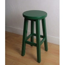 Ahşap Tabure 60 Cm / Arbrestore Yeşil