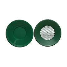 Gold Pan Altın Eleği Ve Pan Üstü Elek  Altın Arama Eleme Yeşil