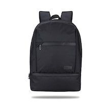 Classone BP-IT900  Benevento Serisi 15.6"Su Geçirmez Kumaş,Fermuar, Laptop,Notebook Sırt Çantası-Siyah