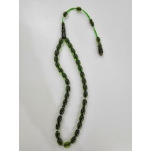 Han Faturan Hasan Ayhan Kehribar Tesbih 8,5 X 12 Mm Kapsül Kesim