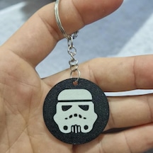 Starwars Sevimli Figür Karakter Anahtarlık Çok Renkli