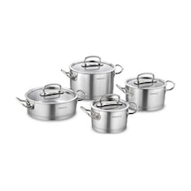 Korkmaz Proline 8 Parça Inox Tencere Seti A1147 Korkmaz Proline 8 Parça Inox Tencere Seti A1147