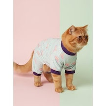 Bella Pony Pamuklu Kedi Tulum Pijama