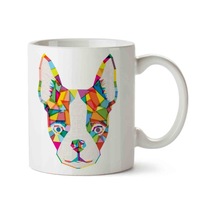 Bulldog Rainbow İki Tarafı Baskılı Kupa Bardak.jpg