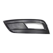 Audi A4 2013-2015 Ön Tampon Sol Sis Farı Çerçeve Siyah 8K0807681K